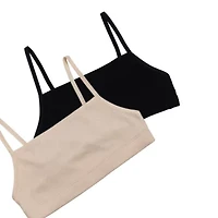 Hanes Little & Big Kid Girls Light Support 2-pc. Bralette Rjh2008c-As3