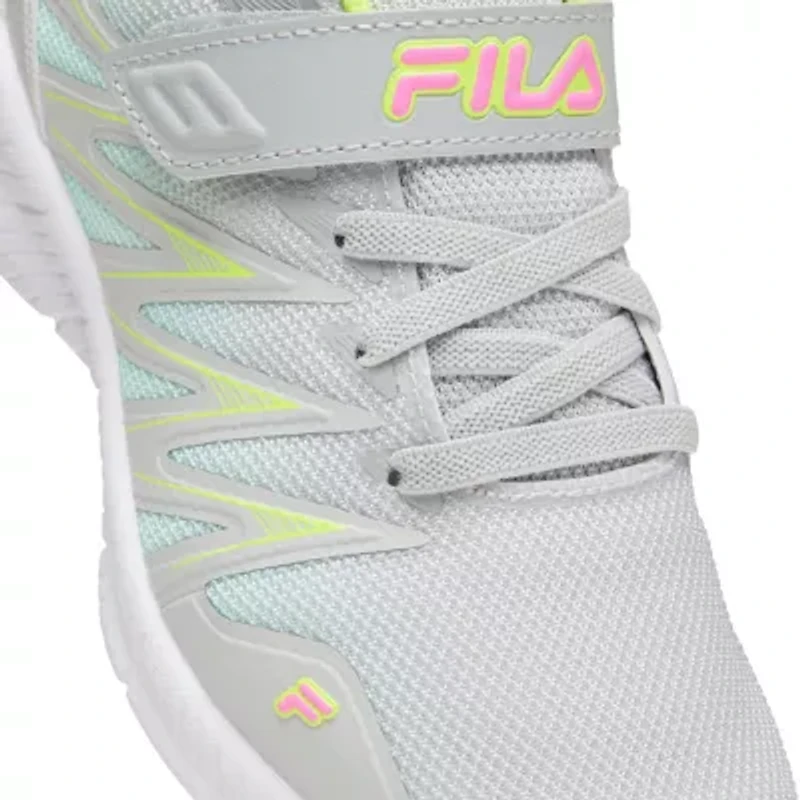 FILA Fantom 8 Strap Little Kid Girls Running Shoes