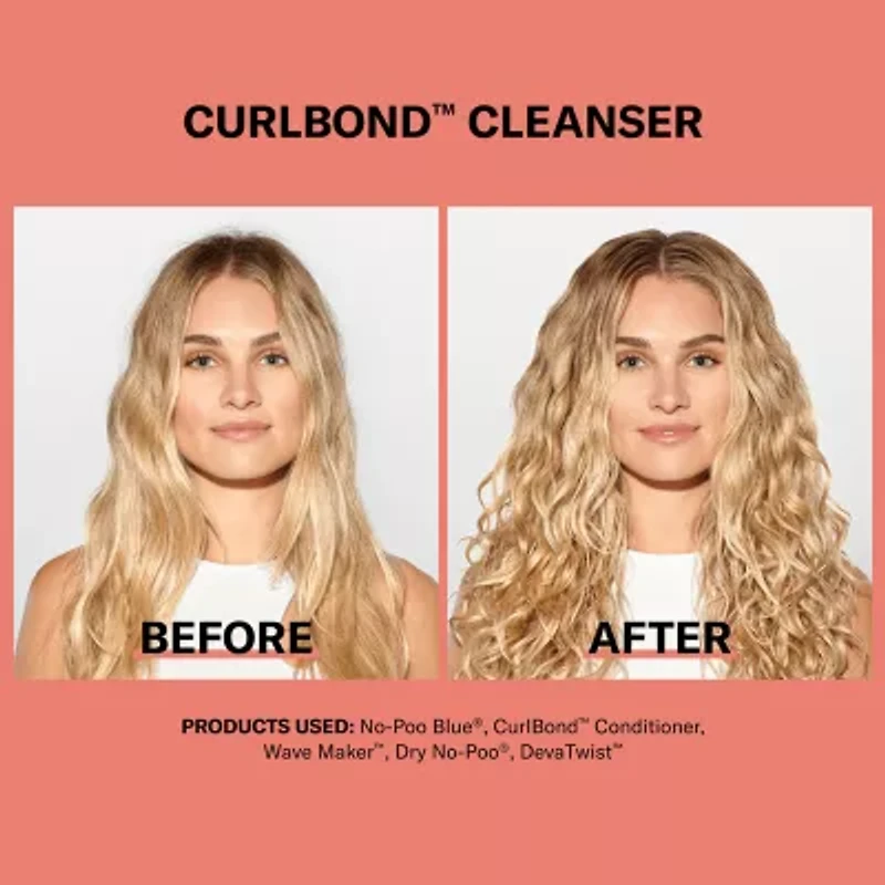 DevaCurl Curlbond Cleanser Shampoo 12 oz.