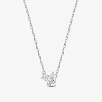 F / Si2) Womens 1/2 CT. T.W. Lab Grown White Diamond 10K Gold 18 Inch Pendant Necklace