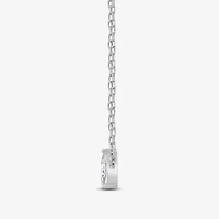 F / Si2) Womens 1/2 CT. T.W. Lab Grown White Diamond 10K Gold 18 Inch Pendant Necklace