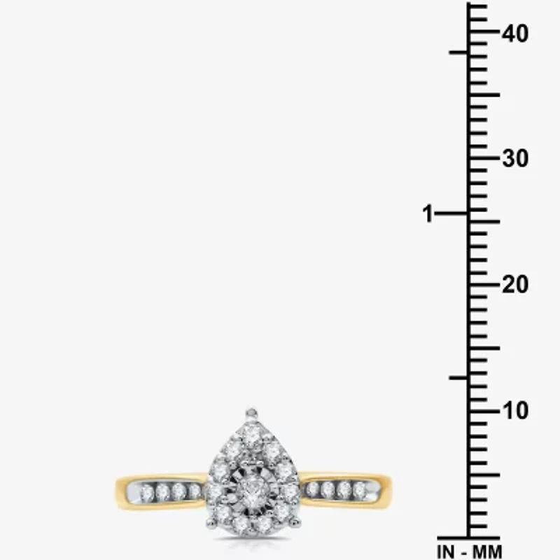 I Said Yes (H-I / I1) Womens 3/8 CT. T.W. Lab Grown White Diamond Sterling Silver or 14K Gold Over Bridal Set