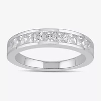 (F / Si2) Womens 1 CT. T.W. Lab Grown White Diamond 10K Gold Band