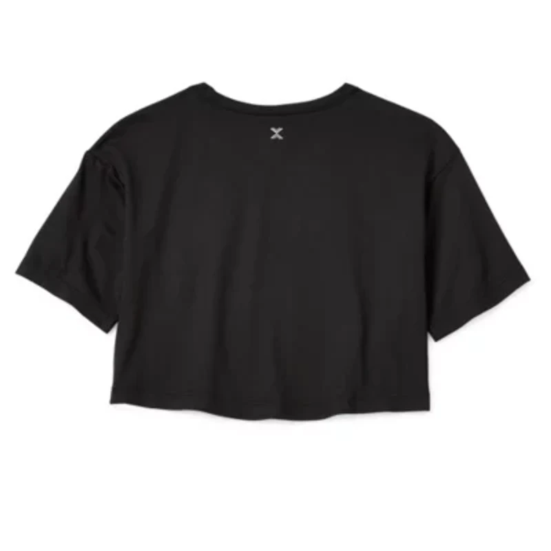 Xersion Little & Big Kid Girls Crew Neck Short Sleeve Active T-Shirt