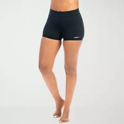 Dolfin Aquashape Solid Fitted Womens Lined Swim Shorts