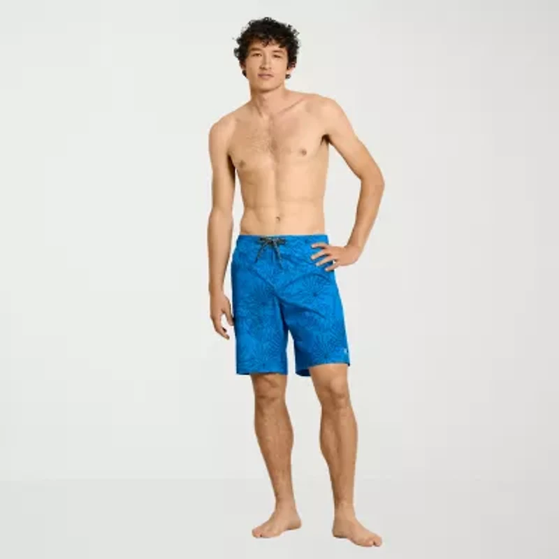 Hurley Mens Drawstring Waist 9 1/2" Ombre Swim Trunks
