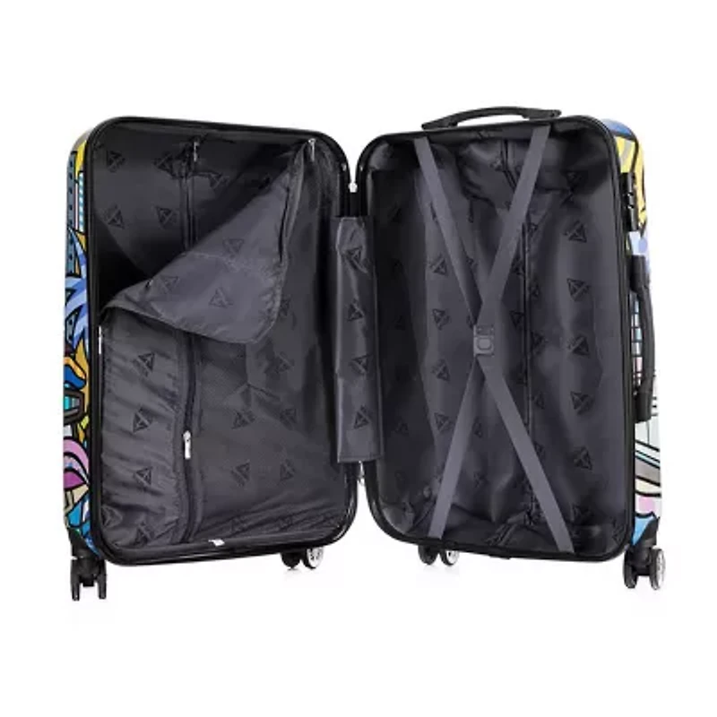 InUSA Prints Lightweight Hardside Spinner 3 Piece Set