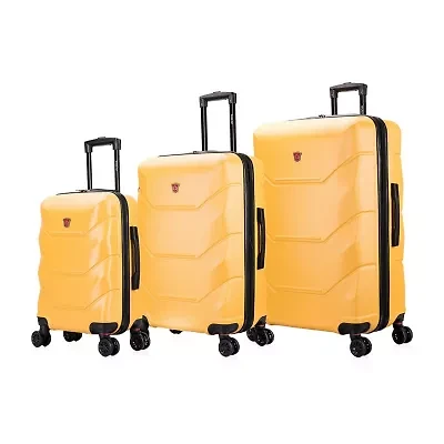 DUKAP Zonix Hardside 3-Pc Luggage Set