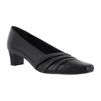 Easy Street Entice Womens Square Stiletto Heel Pumps