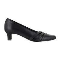 Easy Street Entice Womens Square Stiletto Heel Pumps
