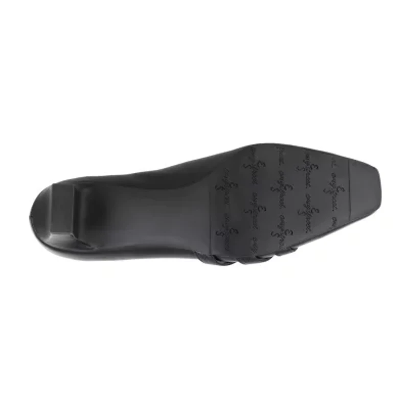 Easy Street Entice Womens Square Stiletto Heel Pumps