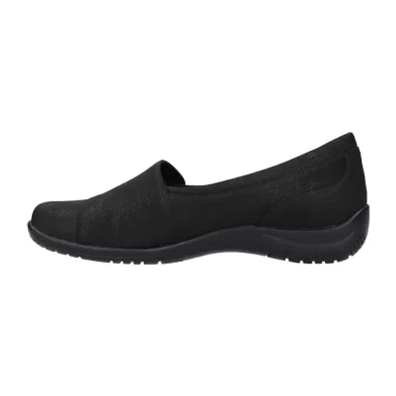 Easy Street Womens Cinnamon Square Toe Slip-On Shoe