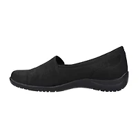 Easy Street Womens Cinnamon Square Toe Slip-On Shoe