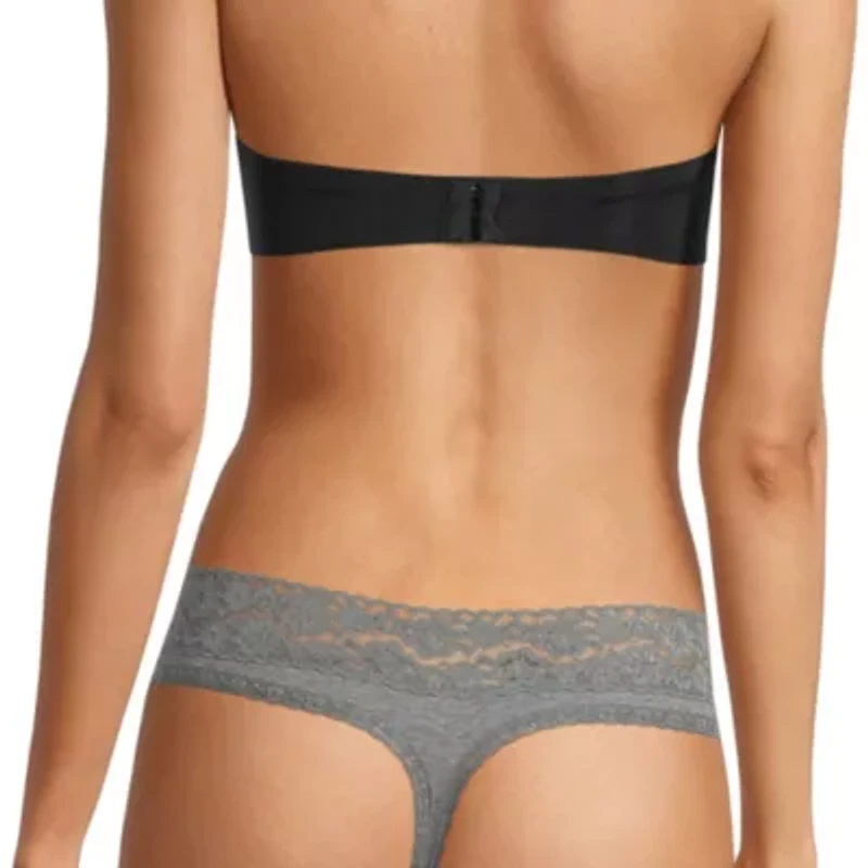 Arizona Body Cotton with Lace Thong