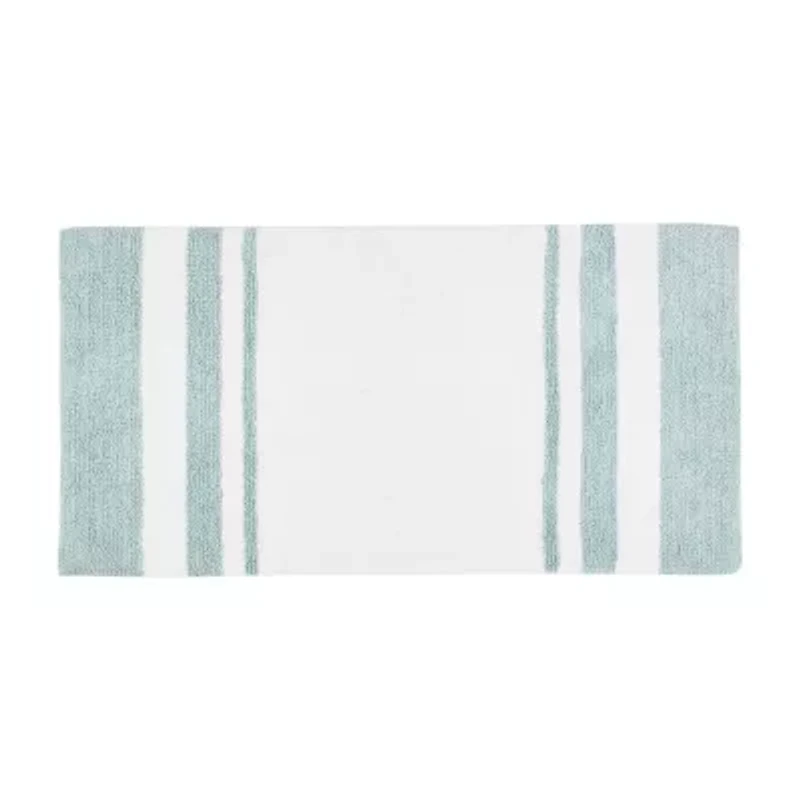 Madison Park Spa Cotton Reversible Bath Rug
