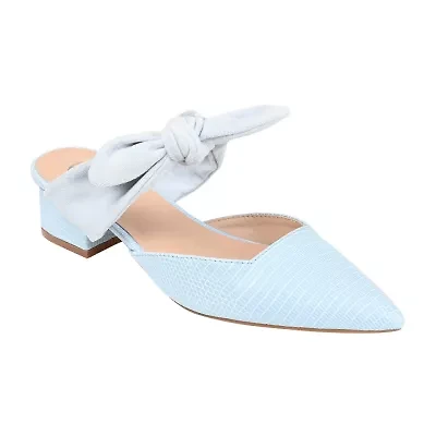 Journee Collection Melora Womens Pointed Mules