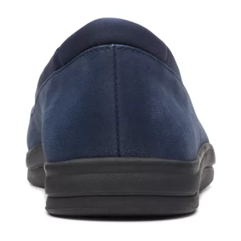 Clarks Cloudsteppers Breeze Ayla Womens Round Closed Toe Slip-On Shoe
