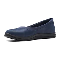 Clarks Cloudsteppers Breeze Ayla Womens Round Closed Toe Slip-On Shoe