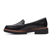 Clarks Westlyn Ayla Womens Moc Closed Toe Loafers