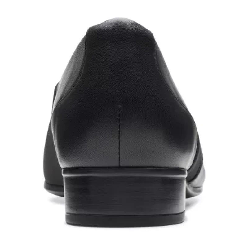 Clarks Juliet Gem Womens Round Closed Toe Loafers