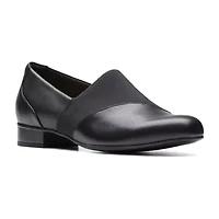 Clarks Juliet Gem Womens Round Closed Toe Loafers
