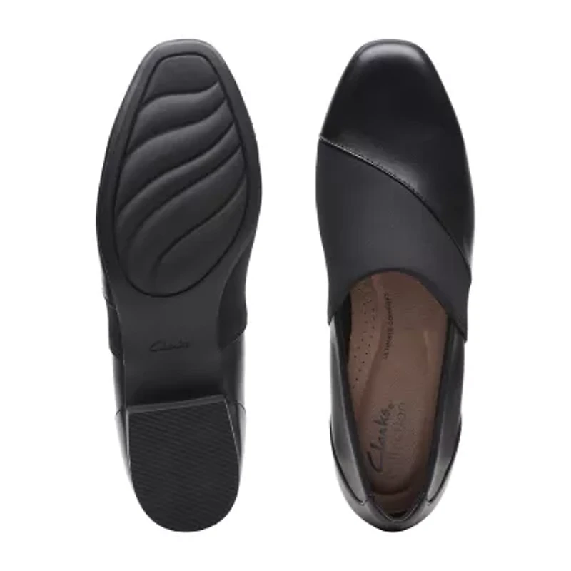 Clarks Juliet Gem Womens Round Closed Toe Loafers