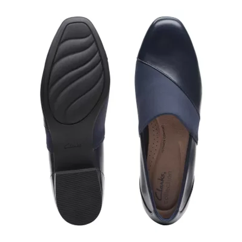 Clarks Juliet Gem Womens Round Closed Toe Loafers