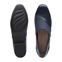 Clarks Juliet Gem Womens Round Closed Toe Loafers