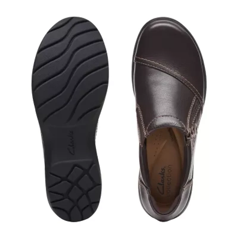 Clarks Carleigh Ray Womens Closed Toe Slip-On Shoe