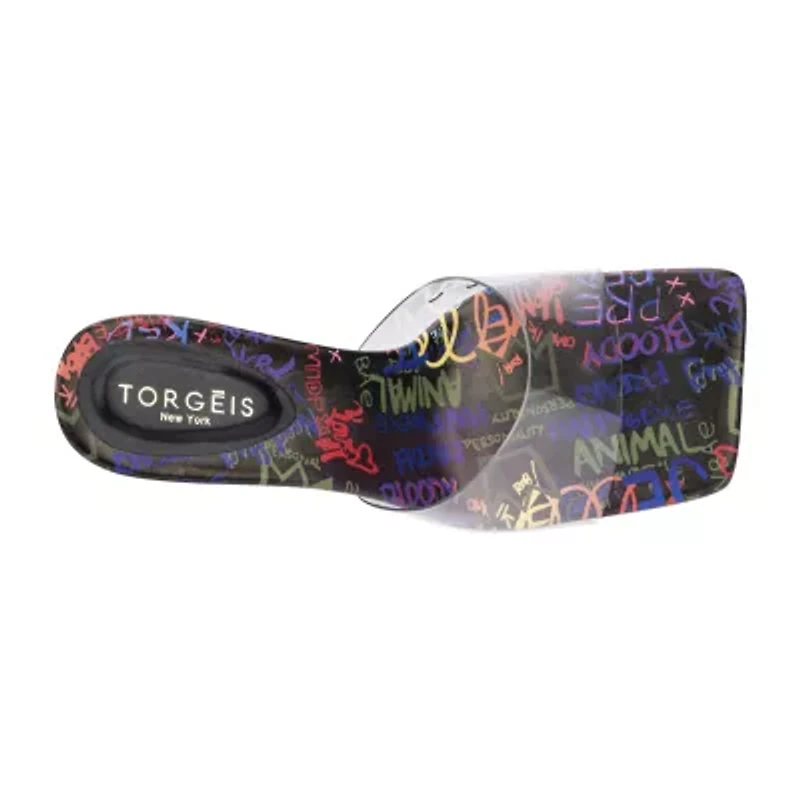 Torgeis Womens California Heeled Sandals
