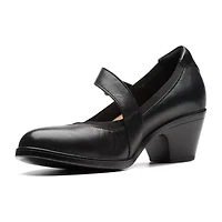 Clarks Emily Mabel Womens Closed Toe Mary Jane Shoes