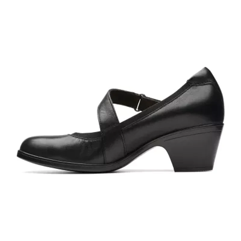 Clarks Emily Mabel Womens Closed Toe Mary Jane Shoes