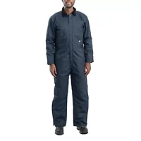 Berne Heritage Short Mens Big Insulated Long Sleeve Workwear Coverall