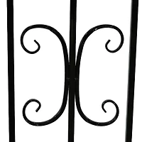 Net Health Shops Border Fence Panels Metal 2-pc. Garden Trellis