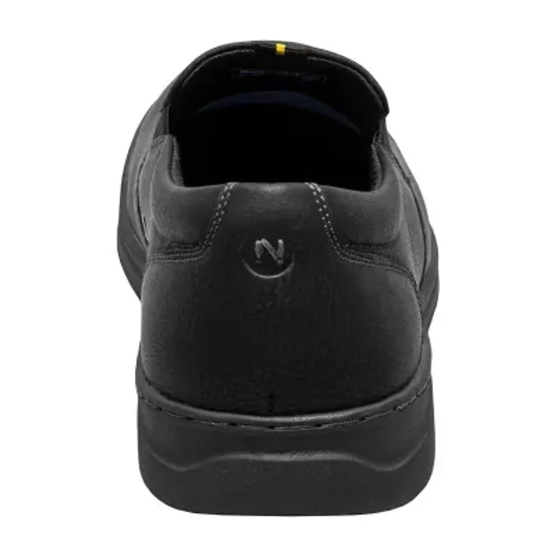 Nunn Bush Tour Work Plain Toe Mens Round Closed Slip-On Shoe