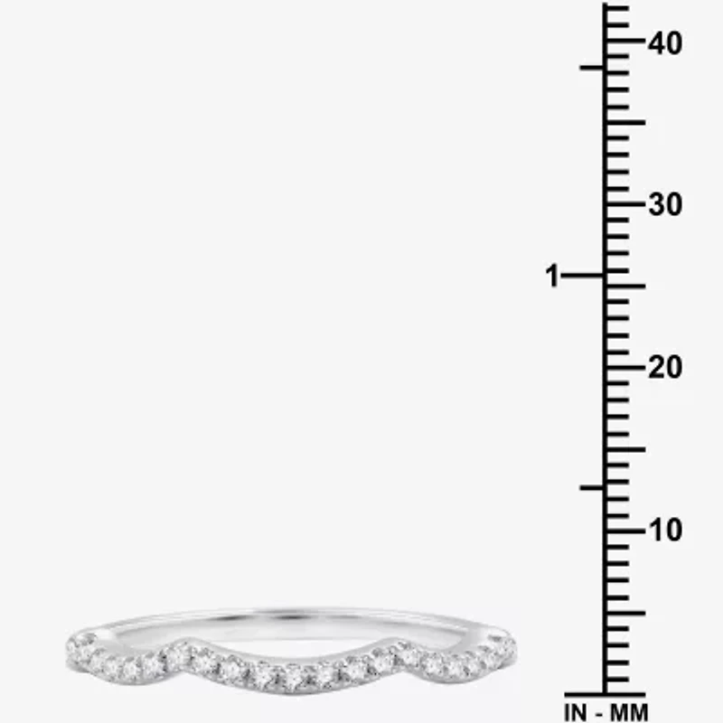 I Said Yes (H-I / I1) Womens 1 CT. T.W. Lab Grown White Diamond Sterling Silver Round Side Stone Halo Bridal Set