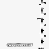 I Said Yes (H-I / I1) Womens 3/8 CT. T.W. Lab Grown White Diamond Sterling Silver Heart Side Stone Halo Bridal Set