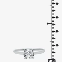 (F / VS2) Womens 1 CT. Lab-Grown White Diamond 14K Gold Round Solitaire Engagement Ring