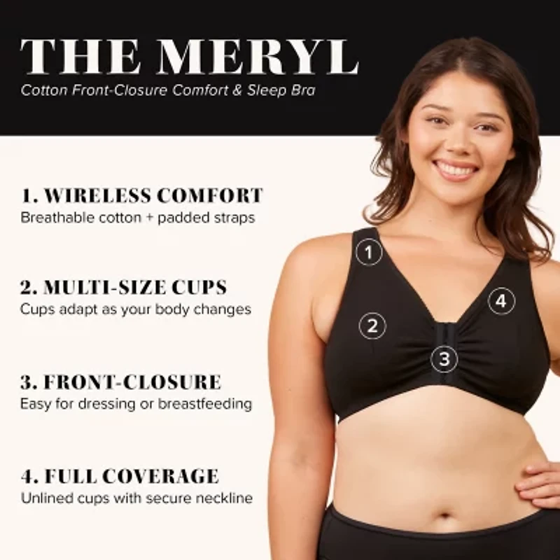 Leading Lady The Meryl Full Coverage Sleep Wireless Bra 110
