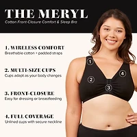 Leading Lady The Meryl Full Coverage Sleep Wireless Bra 110