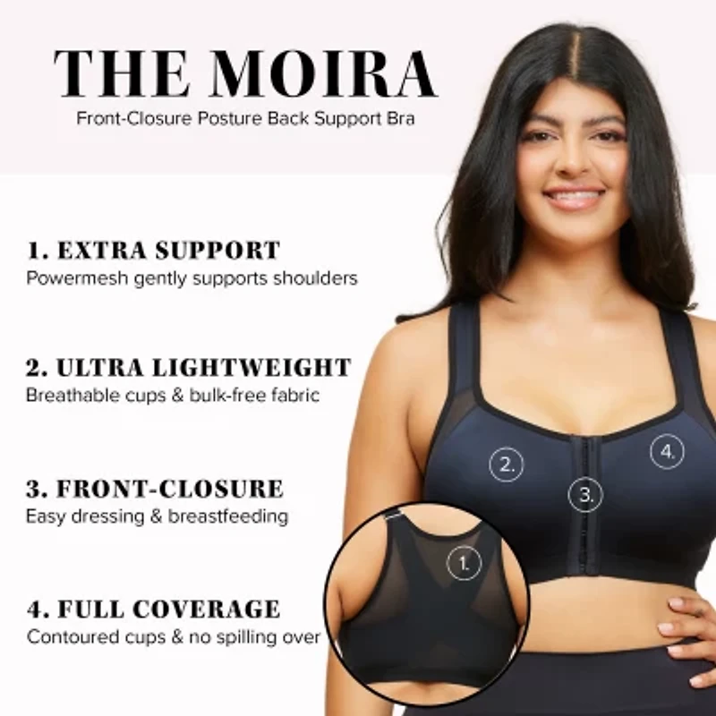 Leading Lady The Moira - Front Close Posture Back Support Bra 5031