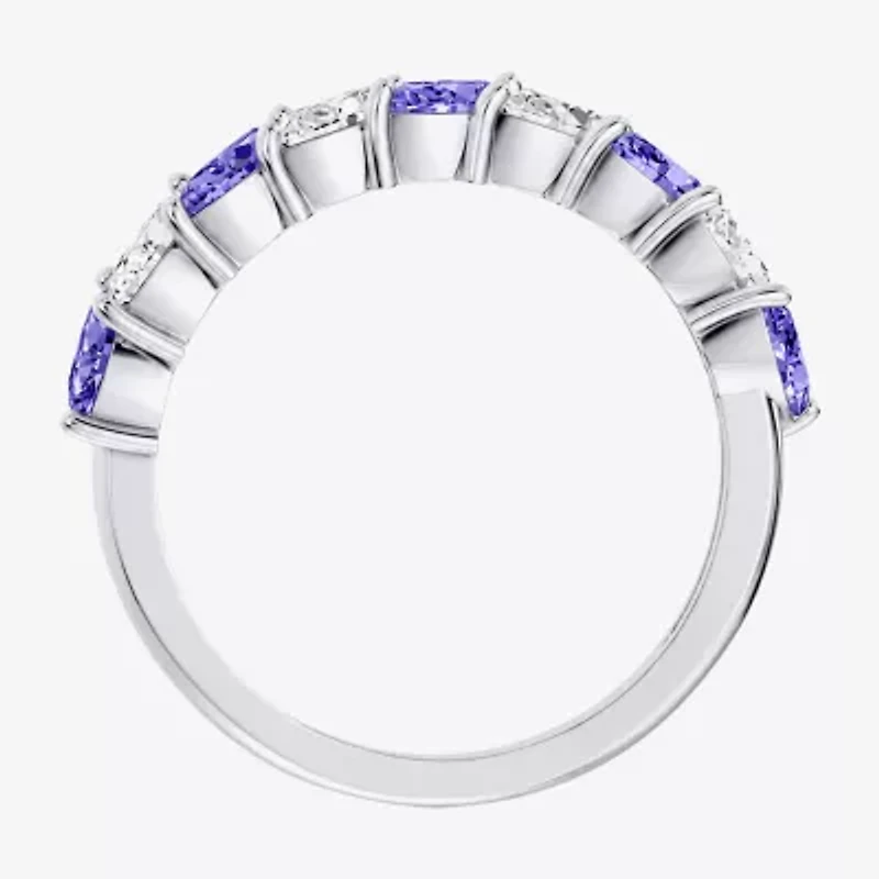 Womens 3/8 CT. T.W. Genuine Blue Tanzanite 10K Gold Marquise Band