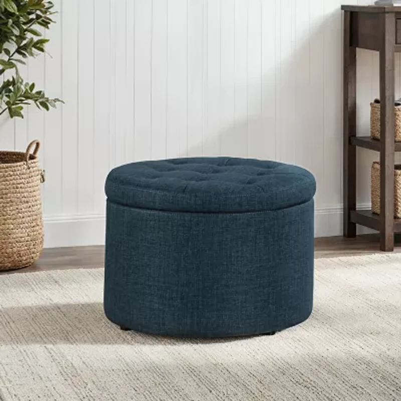 Designs4comfort Round Shoe Ottoman