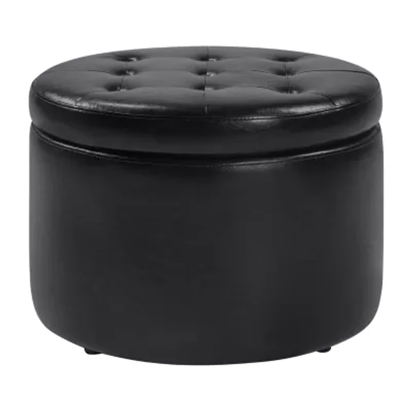 Designs4comfort Round Shoe Ottoman