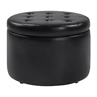 Designs4comfort Round Shoe Ottoman