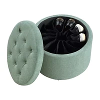 Designs4comfort Round Shoe Ottoman