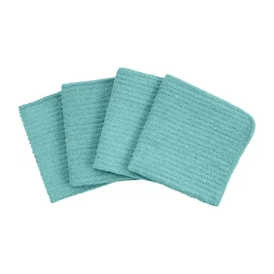 Cooks Scrubber 4-pc Dish Cloth Set