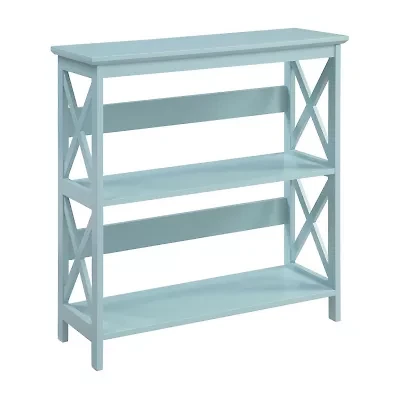 Oxford 3-Tier Bookcase Entryway Hall Table
