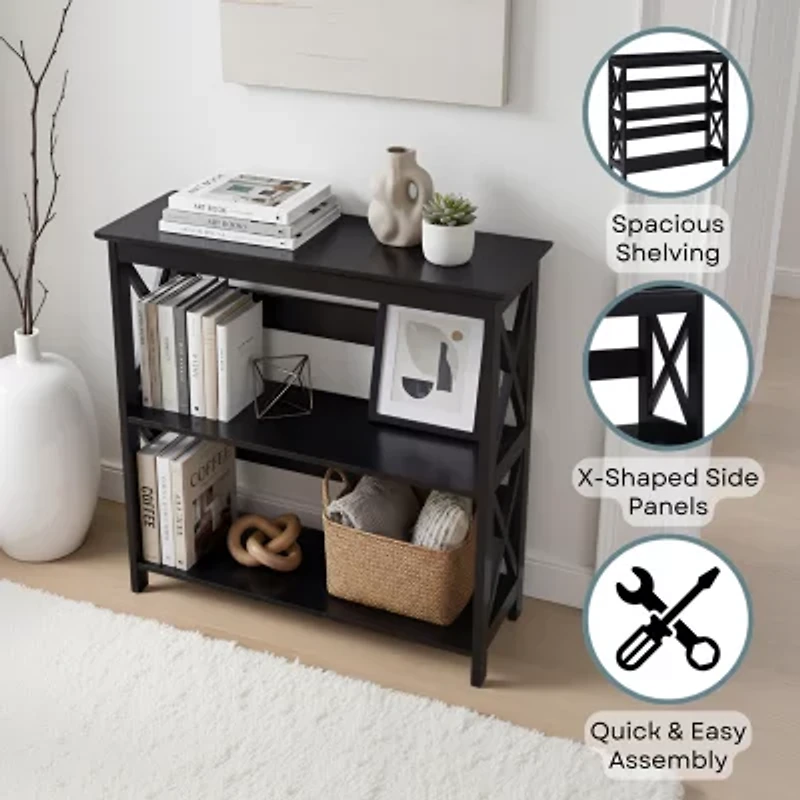 Oxford 3-Tier Bookcase