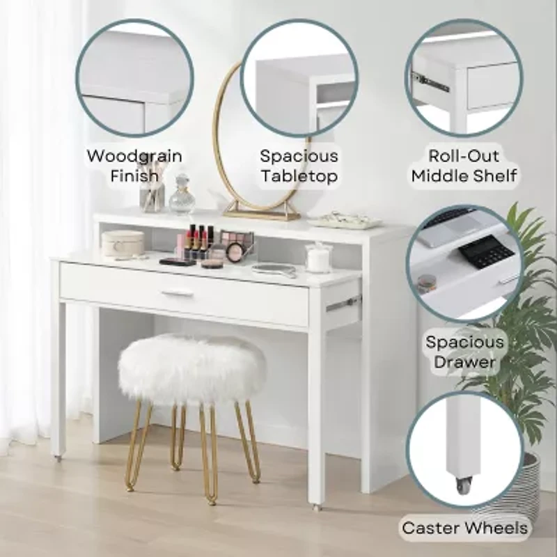 Newport JB Slide Out Desk
